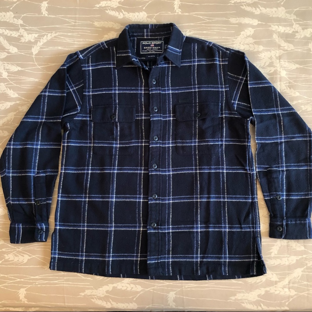 Polo Sport Sportsman Collection Brushed Cotton Overshirt